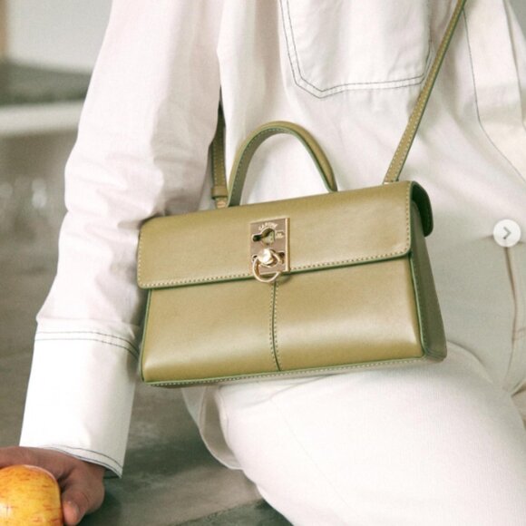 Cafune Stance Wallet in Artichoke NWT and dustbag - Picture 6 of 13